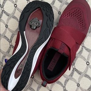 Tiems cycling shoes with shimano cleats. Size 8.5